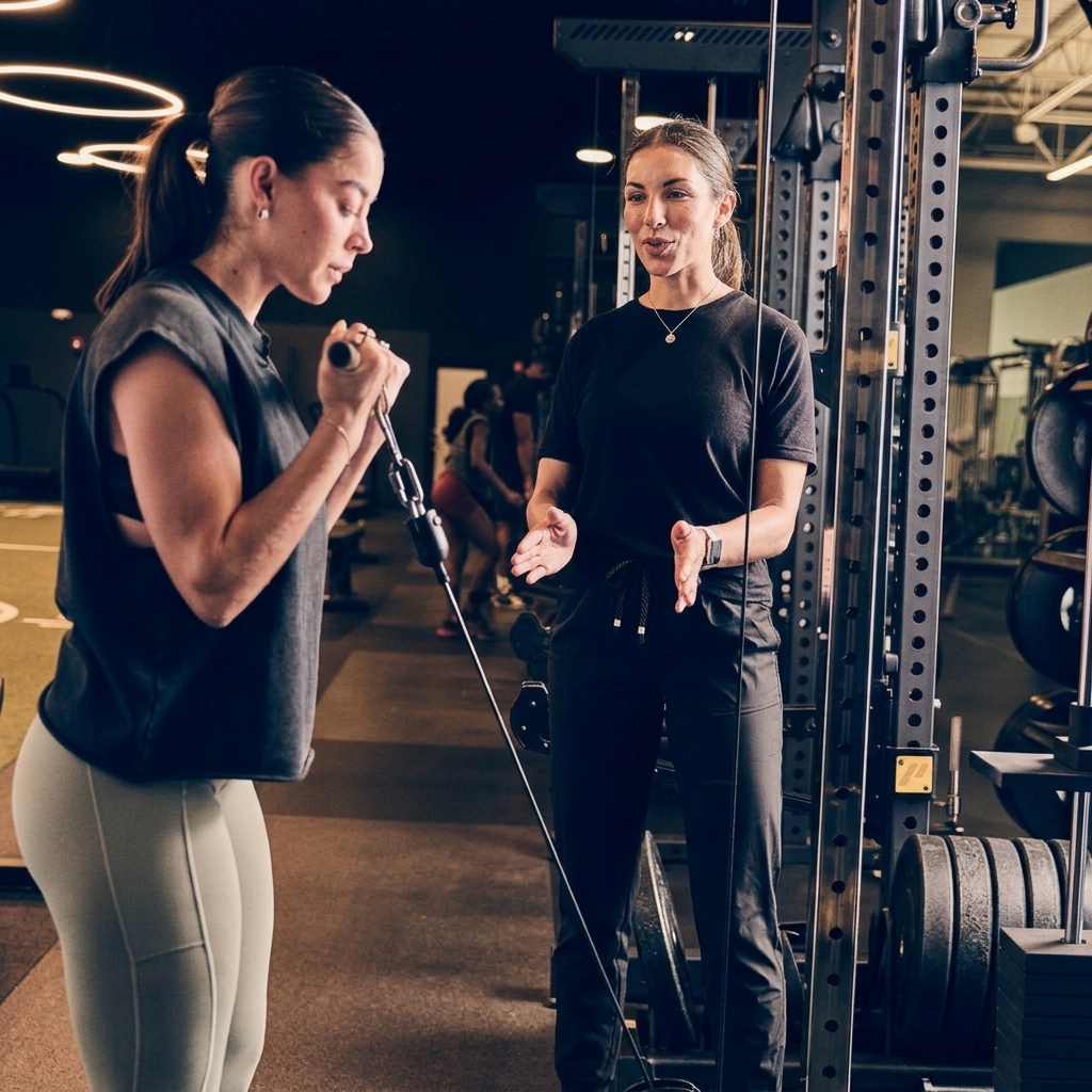 Personal training session