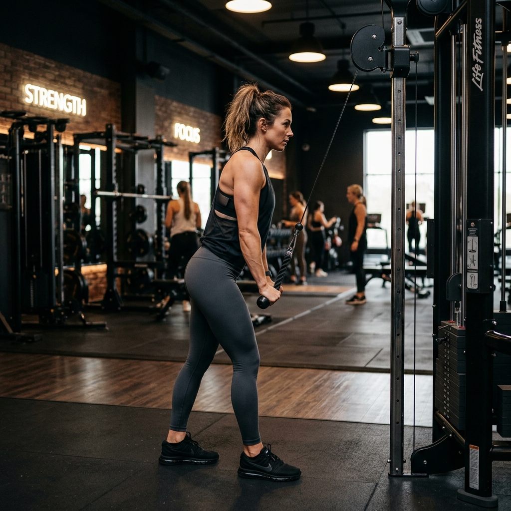 Women's only training area